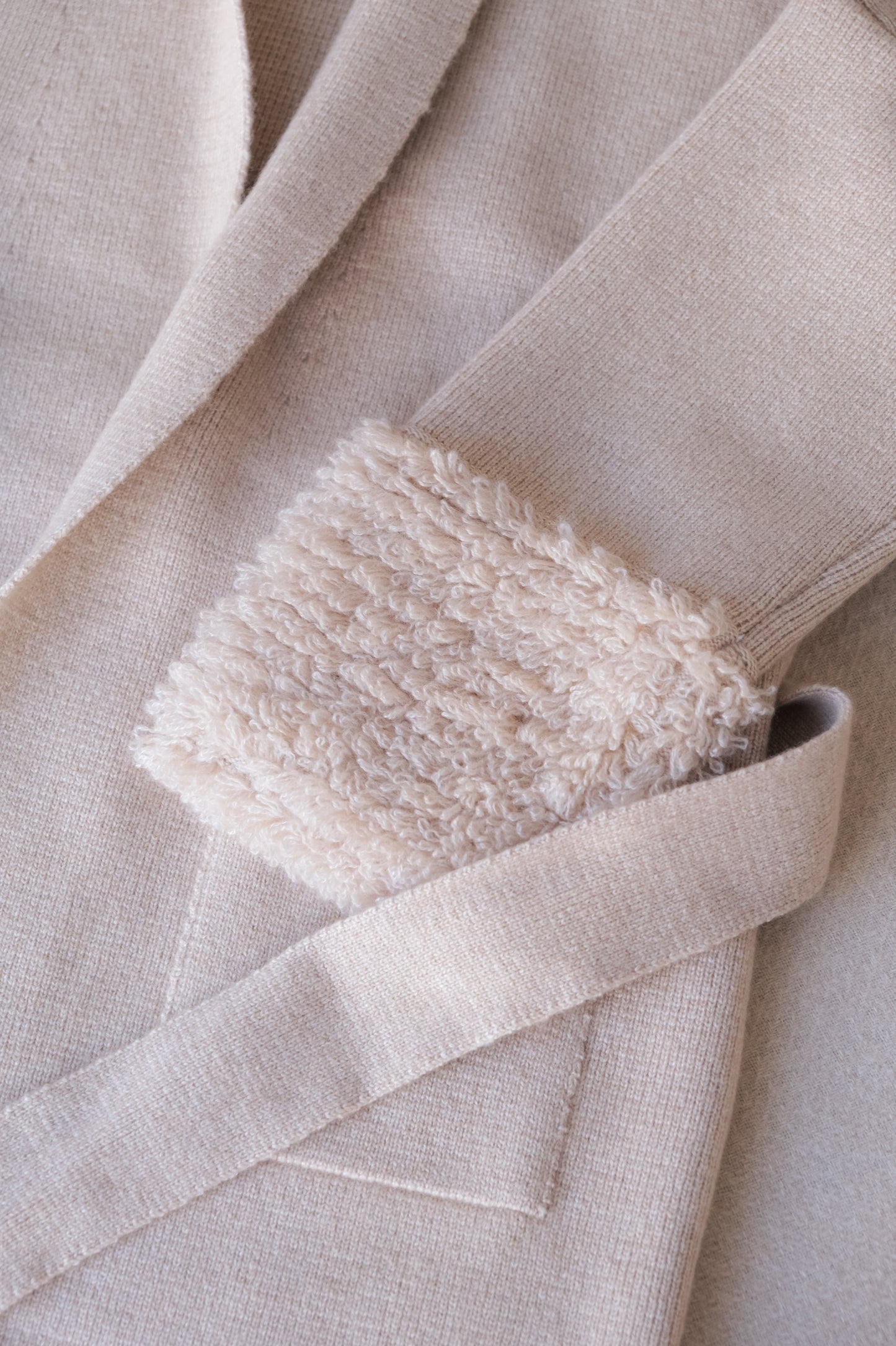 Cashmere Belted Fringe-Trimmed Cardigan